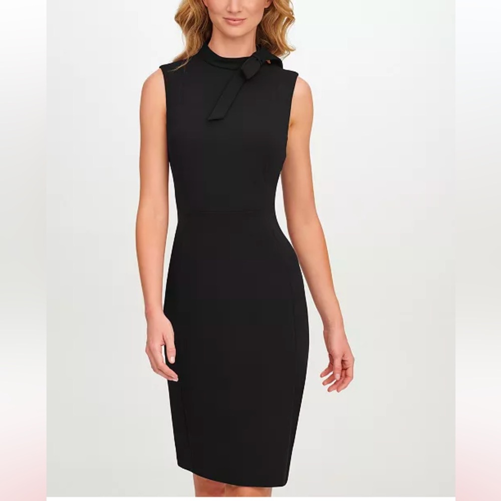 CALVIN KLEIN BOW NECK DRESS 👗